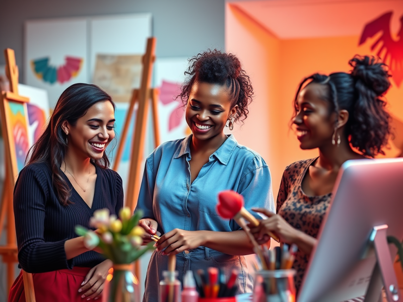 Creativity and Ladies: Through a Feminine&nbsp;Lens