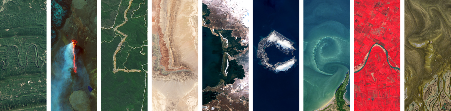 "Millicent" written by nature using NASA Landsat imaging